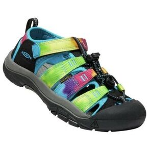 KEEN Newport H2 Rainbow Tie Dye Hiking Sandals Kids’s US 13